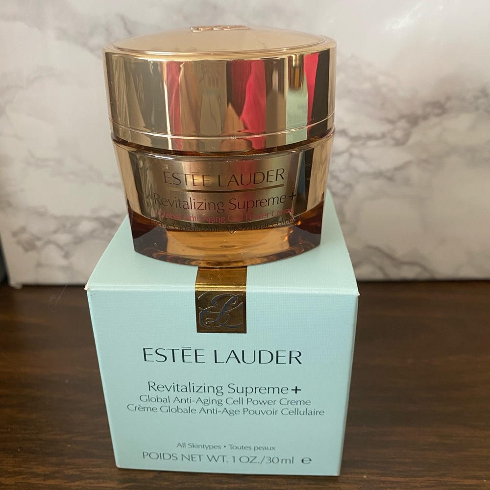 NIB Estee Lauder Revitalizing Supreme+Global Anti-Aging Cell Power Crem 1oz/30ml